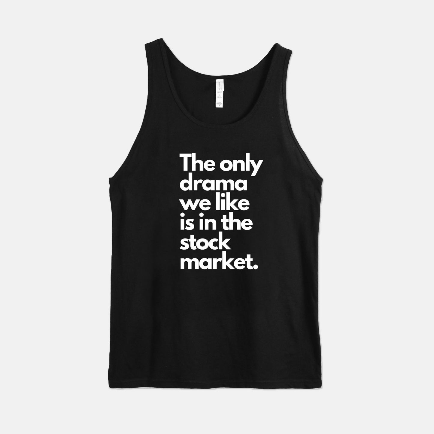 BLK Stock Market Drama Unisex Jersey Tank