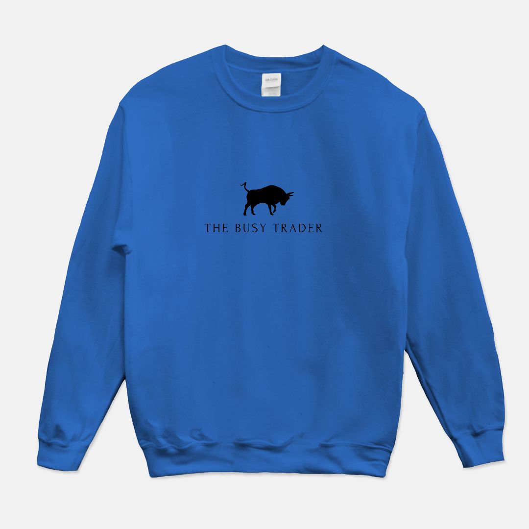 The Busy Trader Signature Unisex Crew Neck Sweatshirt