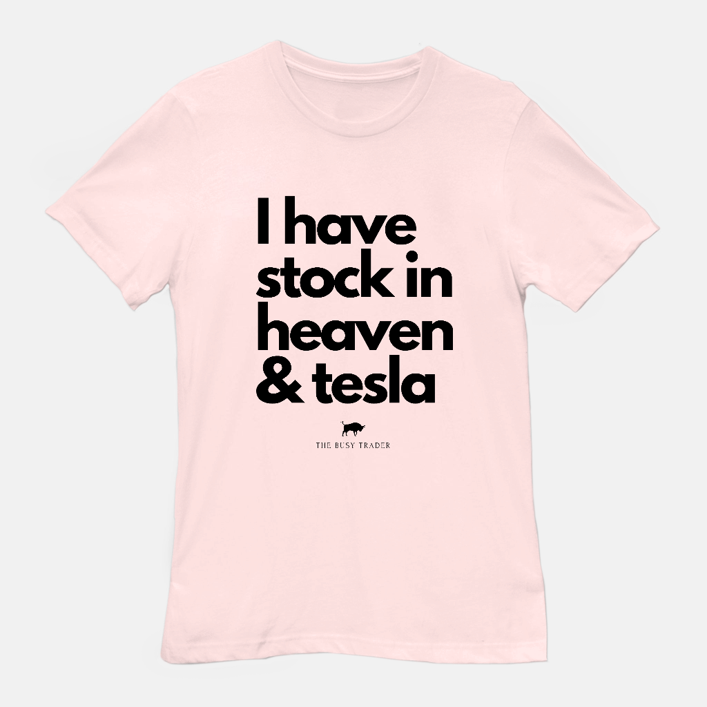 Stock in Heaven & Tesla Unisex Tee