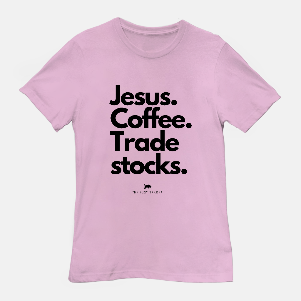 Jesus. Coffee. Trade Stocks Unisex Tee