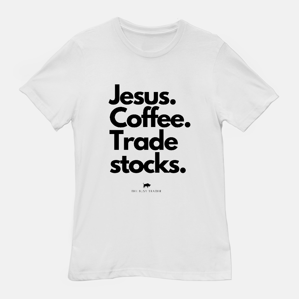 Jesus. Coffee. Trade Stocks Unisex Tee