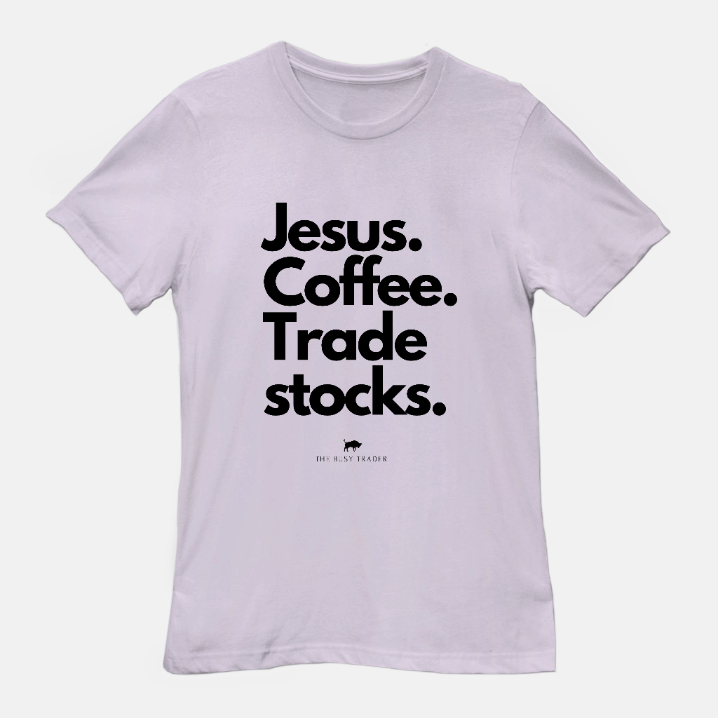 Jesus. Coffee. Trade Stocks Unisex Tee