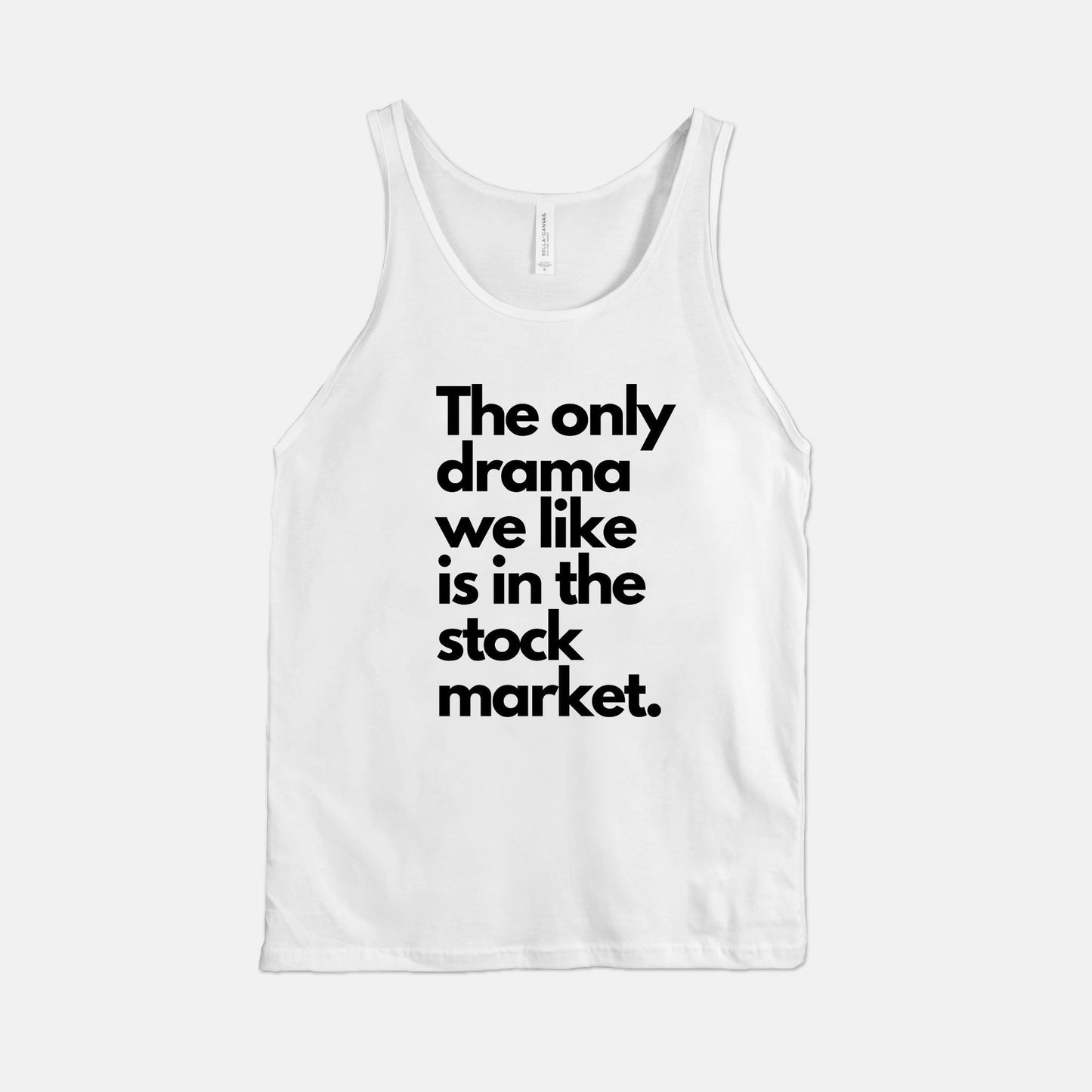 Stock Market Drama Unisex Jersey Tank