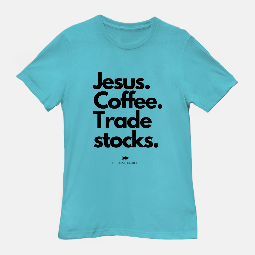 Jesus. Coffee. Trade Stocks Unisex Tee