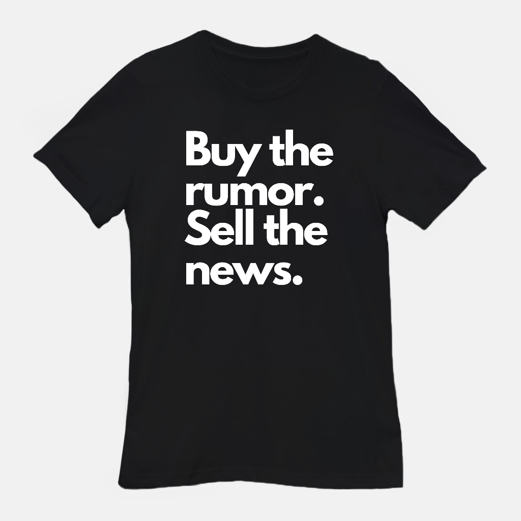 BLK Buy the Rumor Unisex Tee